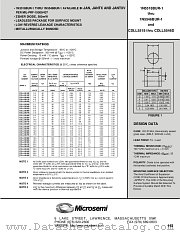 JAN1N5528BUR-1 datasheet pdf Microsemi