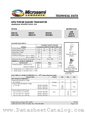 JAN2N4150 datasheet pdf Microsemi