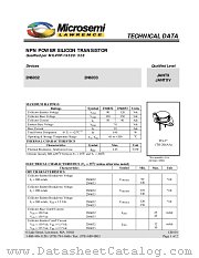 JANTX2N6032 datasheet pdf Microsemi