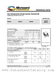 JAN2N6650 datasheet pdf Microsemi