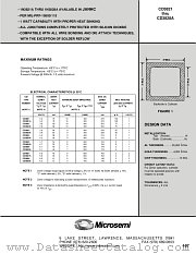 CD3825A datasheet pdf Microsemi