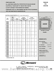 CD5267B datasheet pdf Microsemi
