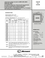 CD5526B datasheet pdf Microsemi