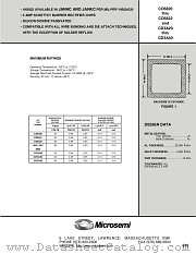 CD3A30 datasheet pdf Microsemi