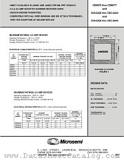 CD0.5A40 datasheet pdf Microsemi