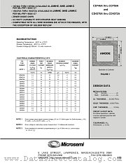CD4372A datasheet pdf Microsemi