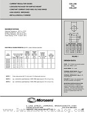 CDLL252 datasheet pdf Microsemi