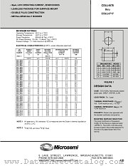 CDLL4700 datasheet pdf Microsemi