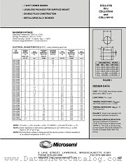 CDLL4745A datasheet pdf Microsemi