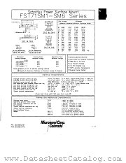FST7140 SM datasheet pdf Microsemi