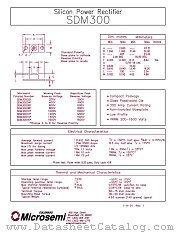 SDM30014 datasheet pdf Microsemi