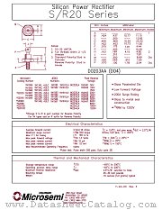 R2080 datasheet pdf Microsemi