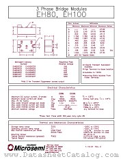 EH8010Z1 datasheet pdf Microsemi