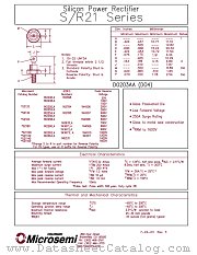 1N4507 datasheet pdf Microsemi