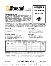 SMDA03C-5 datasheet pdf Microsemi