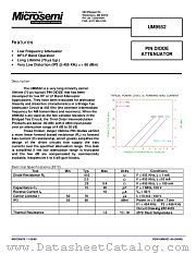 UM9552 datasheet pdf Microsemi