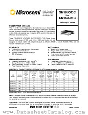 SM16LC12C datasheet pdf Microsemi