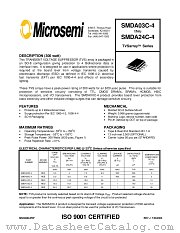 SMDA03C-4 datasheet pdf Microsemi