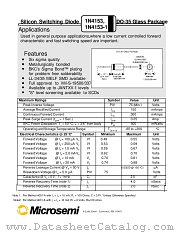 JANTX1N4153-1 datasheet pdf Microsemi