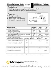 LL4607 datasheet pdf Microsemi