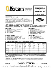 SMDA24C-8 datasheet pdf Microsemi