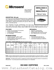 SM16LC12C-6 datasheet pdf Microsemi