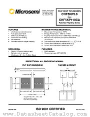 CHF5KP13 datasheet pdf Microsemi