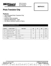 MXP415-C datasheet pdf Microsemi