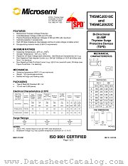 THSMCJ0522C datasheet pdf Microsemi