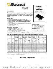 SMZ33 datasheet pdf Microsemi