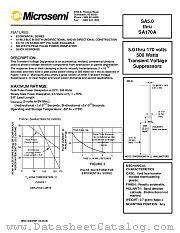 SA6.0C datasheet pdf Microsemi