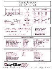 MBRP20030CTL datasheet pdf Microsemi