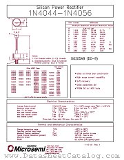 1N3263 datasheet pdf Microsemi
