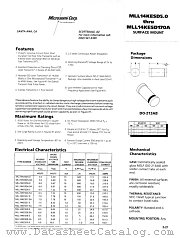 MLL14KESD9.0 datasheet pdf Microsemi