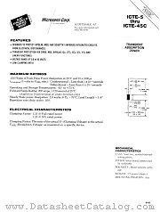 ICTE-12C datasheet pdf Microsemi
