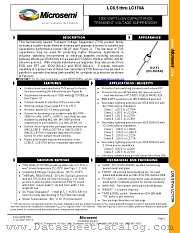 LC6.5 datasheet pdf Microsemi