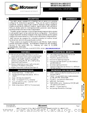MSV101B datasheet pdf Microsemi