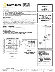 P5KE78C datasheet pdf Microsemi