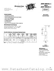 JANS1N647-1 datasheet pdf Microsemi