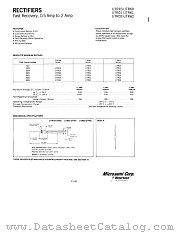 UTR52 datasheet pdf Microsemi