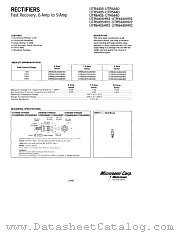 UTR5410 datasheet pdf Microsemi