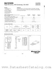 UES3010C datasheet pdf Microsemi