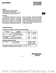 UM7002 datasheet pdf Microsemi