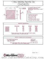 CH040S0045 datasheet pdf Microsemi