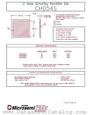 CH054S0100 datasheet pdf Microsemi