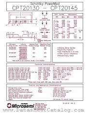 CPT20120 datasheet pdf Microsemi