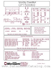 MBR50060CT datasheet pdf Microsemi