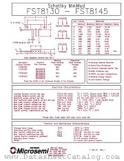 FST8135 datasheet pdf Microsemi