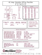 STPS40L15CT datasheet pdf Microsemi