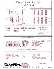 MBR5060WT datasheet pdf Microsemi